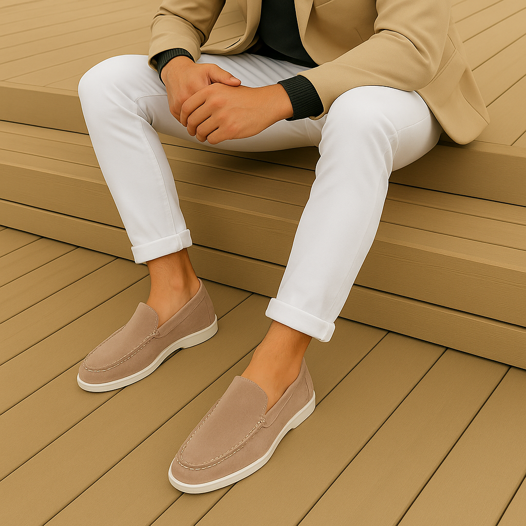 Elegante - Semskede Loafers