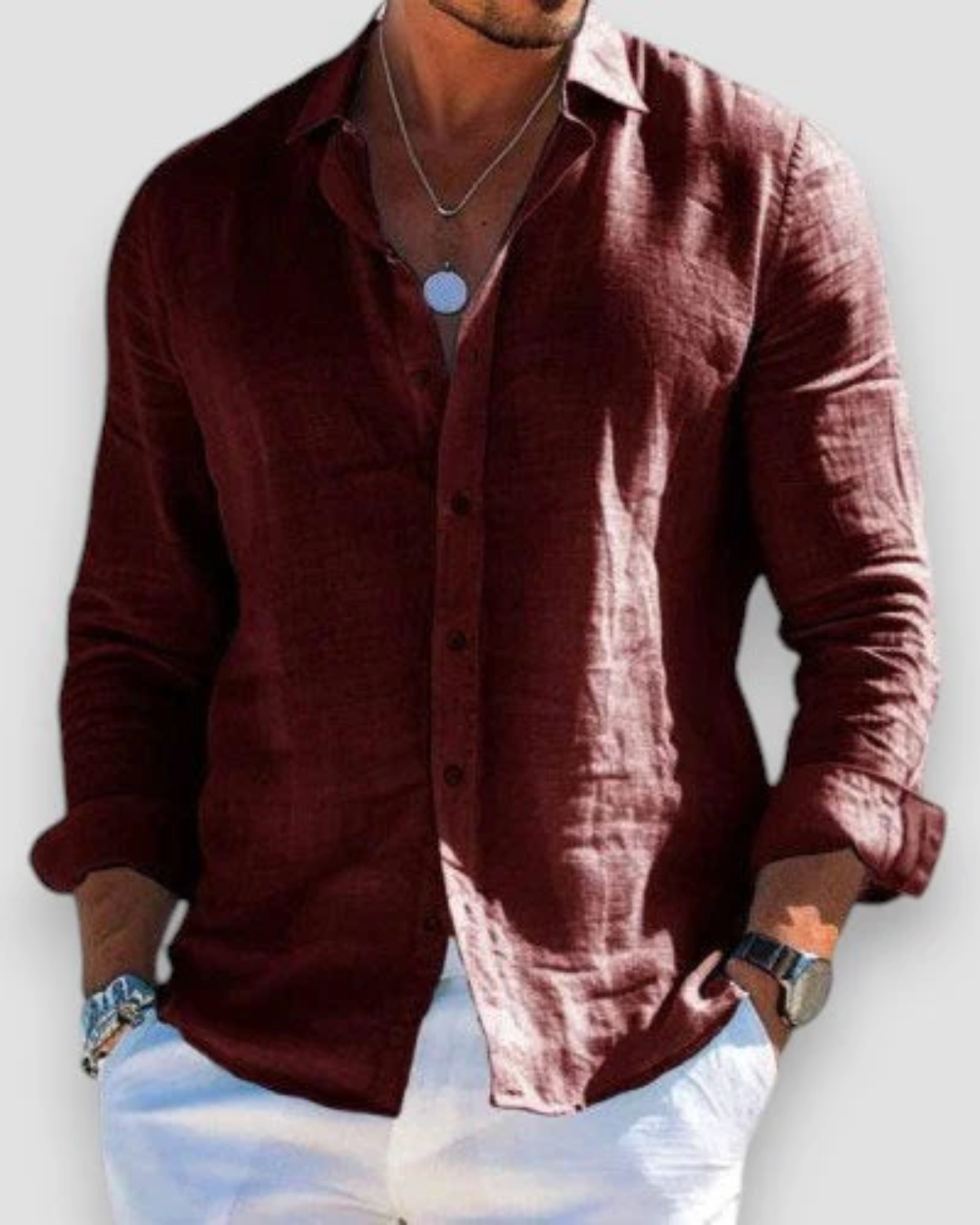 Caj – Casual Herreskjorte