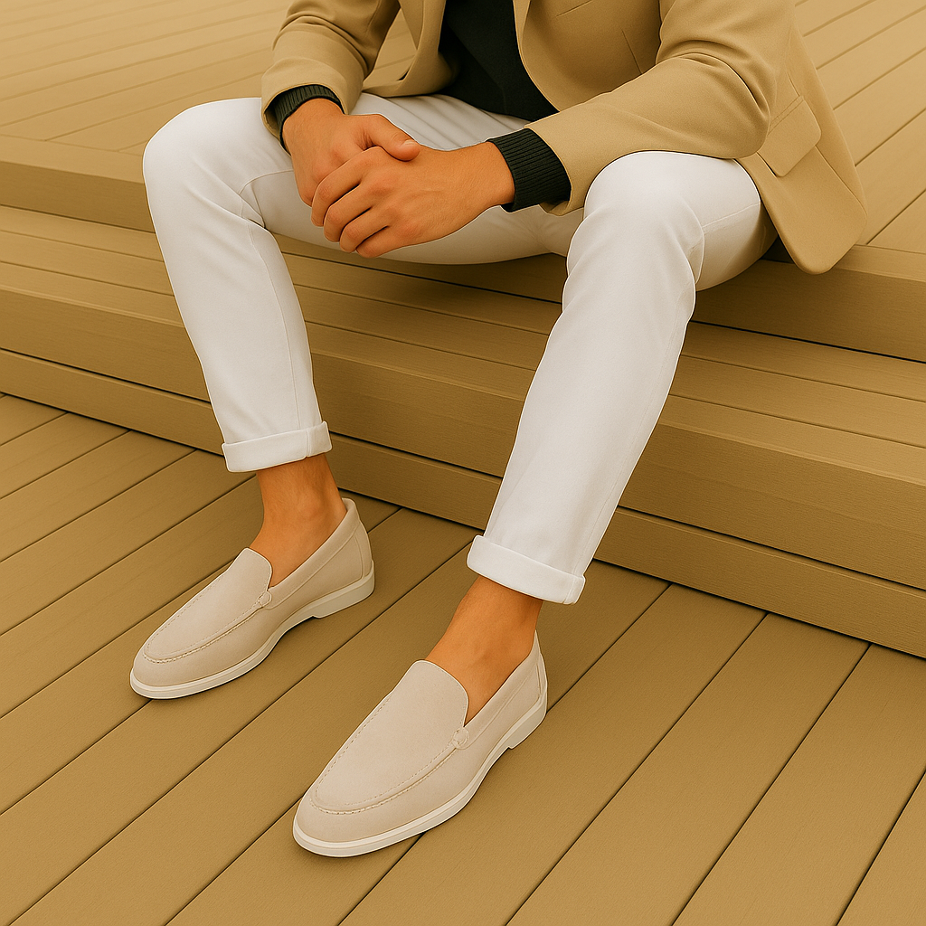 Elegante - Semskede Loafers