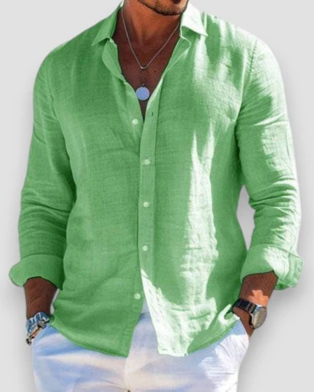 Caj – Casual Herreskjorte