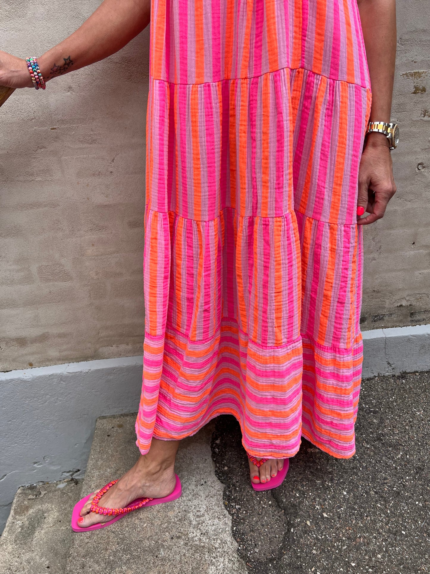 Sara – Stripete Kjole