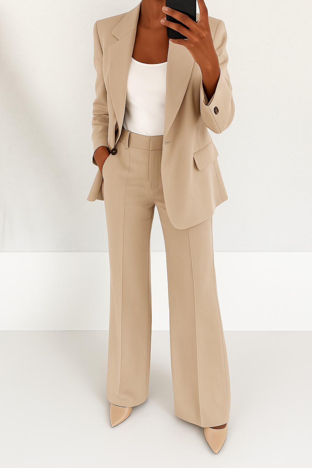 Beige / S