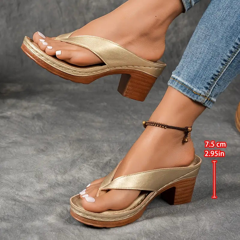 Ascend - Orthopedische Slipper met Hak