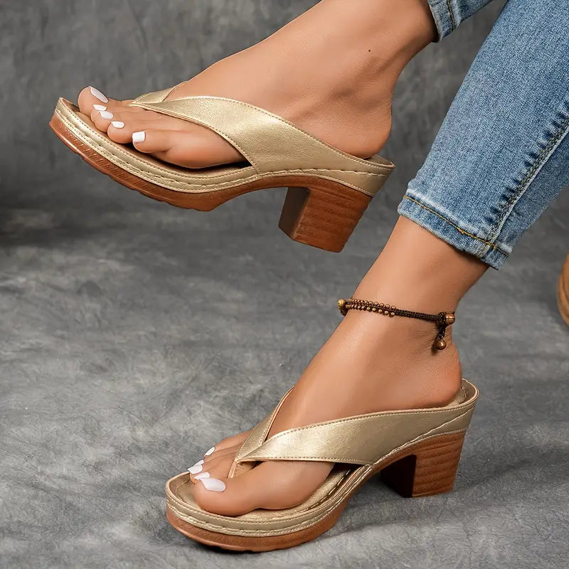 Ascend - Orthopedische Slipper met Hak