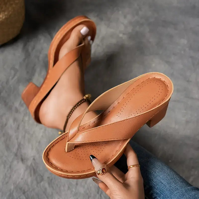 Ascend - Orthopedische Slipper met Hak